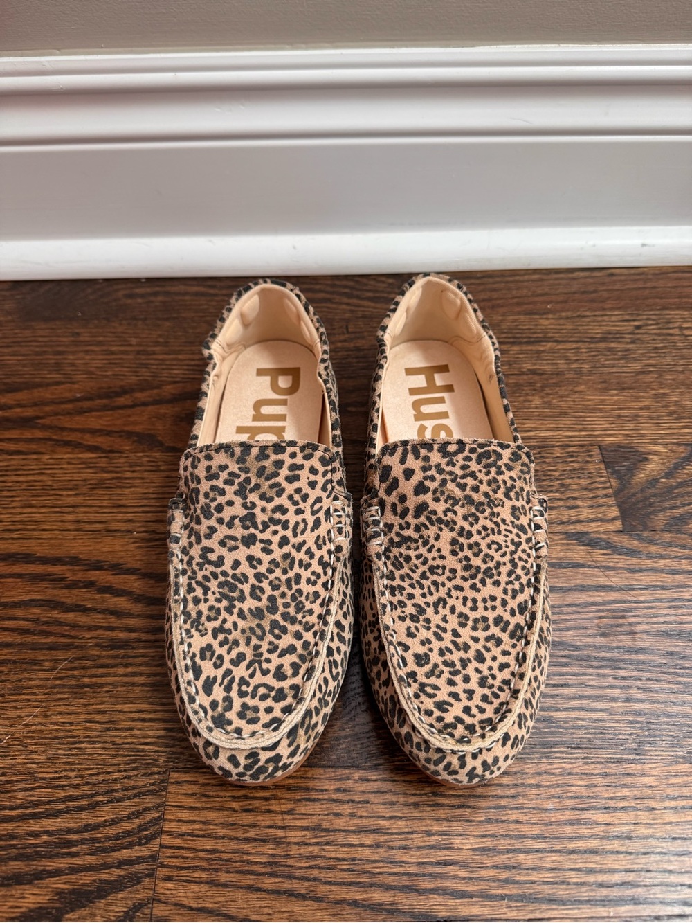 Hush Puppies Loafers - Leopard Print Size 7.5